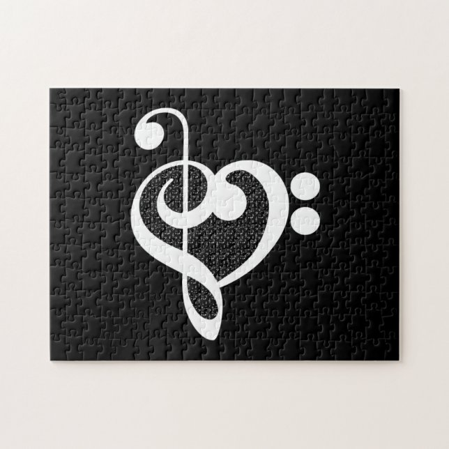 Quebra-cabeça Music Heart - I Love Music (Horizontal)