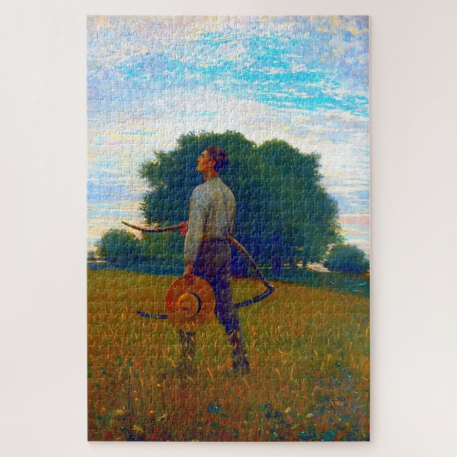 Quebra-cabeça Música do Lark Winslow Homer 1876 (Vertical)