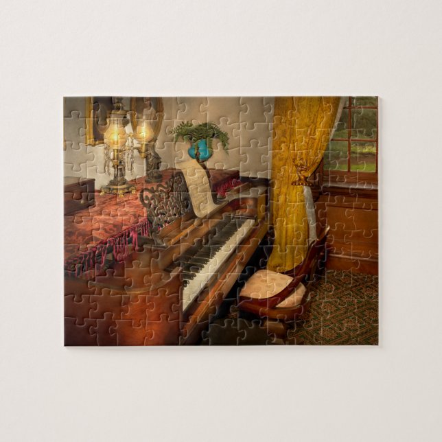 Quebra-cabeça Música - Piano - Qual é a partitura (Horizontal)