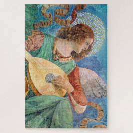 Quebra-cabeça Musical angel playing guitar