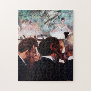 Quebra-cabeça Músicos de orquestra, Edgar Degas