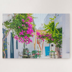Quebra-cabeça Mykonos, Grécia.