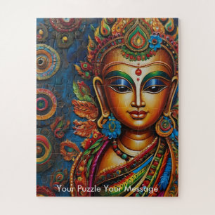 Quebra-cabeça Mystic Boho Buddha Mandala