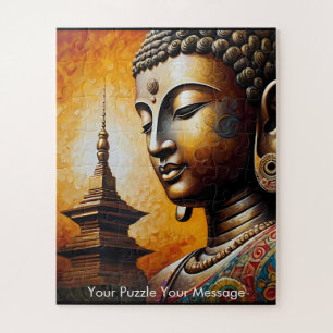Quebra-cabeça Mystic Boho Buddha Mandala