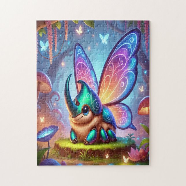Quebra-cabeça Mystic Realm Beetle – Fantasy Jigsaw Puzzle (Vertical)