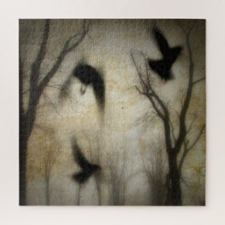 Quebra-cabeça Mystical Crow Forest