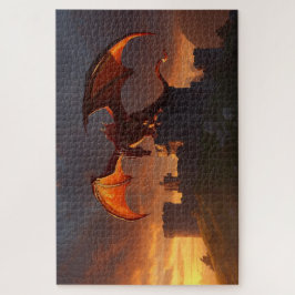 Quebra-cabeça Mythical Welsh Dragon Jigsaw Puzzle