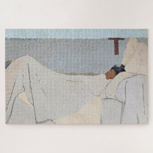 Quebra-cabeça Na Cama, Edouard Vuillard
