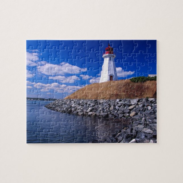 Quebra-cabeça NA, Canadá, New Brunswick, Ilha Campabello. (Horizontal)