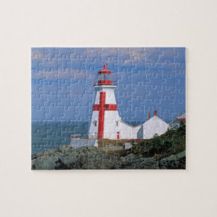 Quebra-cabeça NA, Canadá, Nova Brunswick, Ilha Campobello.