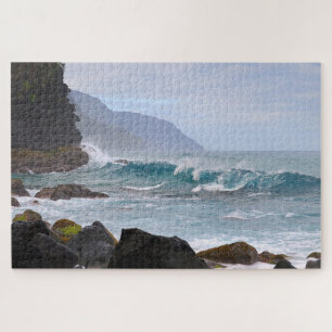 Quebra-cabeça Na Costa Pali, Kauai, Havaí,