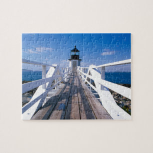 Quebra-cabeça NA, EUA, Maine, Port Clyde. Marshall Point 2