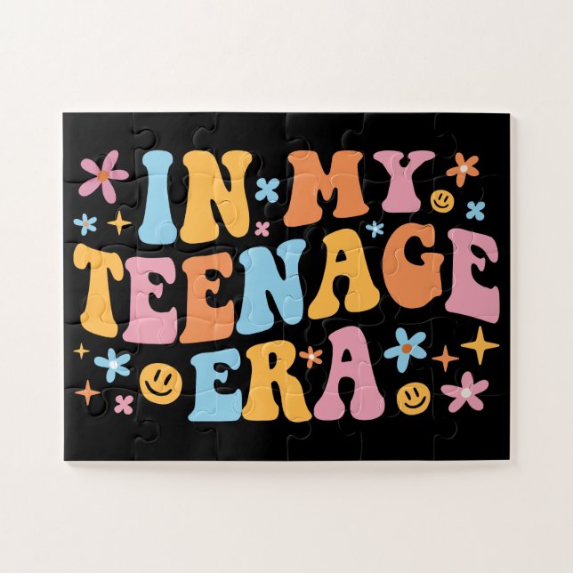 Quebra-cabeça Na Minha Época De Adolescência Eu (Horizontal)