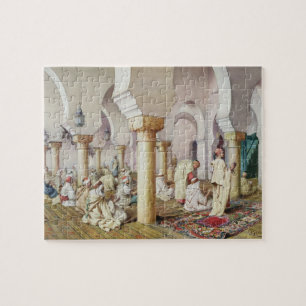 Quebra-cabeça Na oração na mesquita, 1884