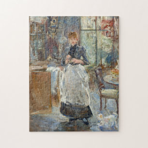 Quebra-cabeça Na sala de jantar   Berthe Morisot