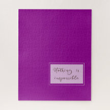 Nada É Impossível: Roxo 002