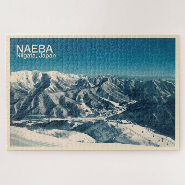 Quebra-cabeça Naeba Niigata, Japan 2 - Jigsaw Puzzle 1014 (Horizontal)