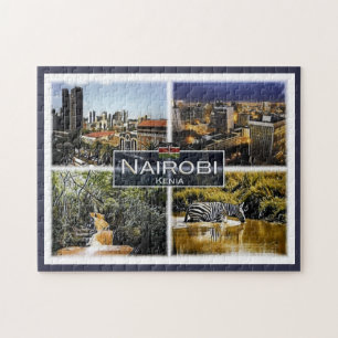 Quebra-cabeça Nairobi - Quénia - Mosaico -