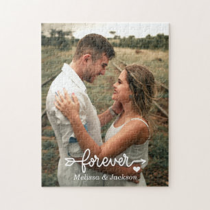 Quebra-cabeça Namorados de Fotografia do Casal Romance Forever L