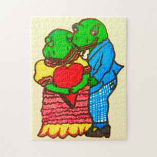 QUEBRA-CABEÇA NAMORADOS FROGGGY STYLE LOVE
