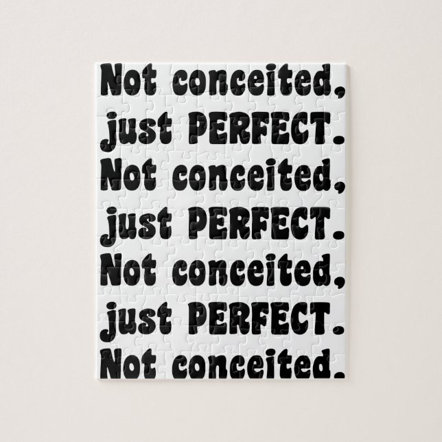 Quebra-cabeça Não Concebido, Apenas Perfeito (Vertical)