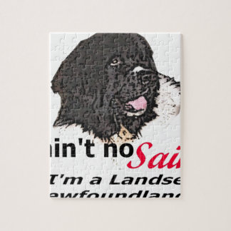 Quebra-cabeça Não é nenhum santo… Eu sou um Landseer (Terra