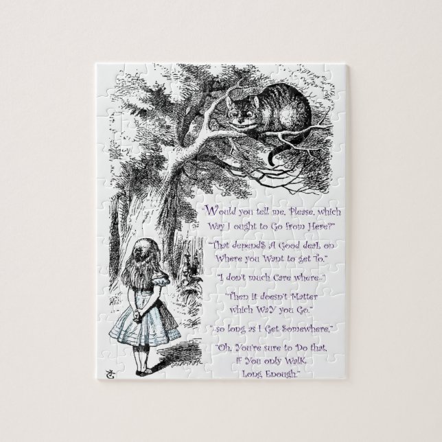 Quebra-cabeça Não importa que a maneira você vai (Vertical)