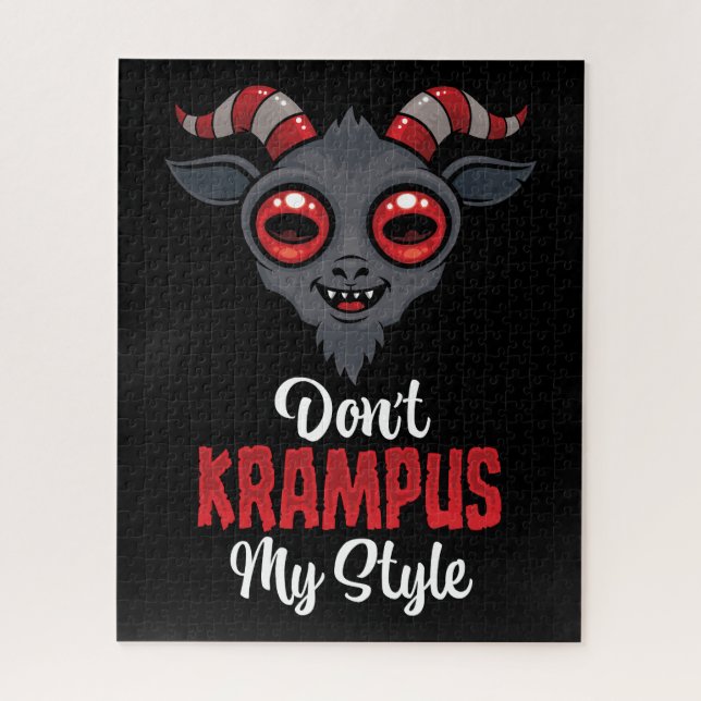 Quebra-cabeça Não Krampus Meu Estilo (Vertical)