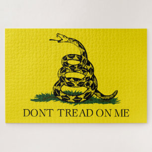 Quebra-cabeça Não pisar no meu sinalizador Gadsden