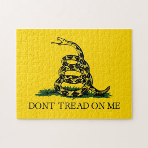 Quebra-cabeça Não pise em mim - a bandeira de Gadsden