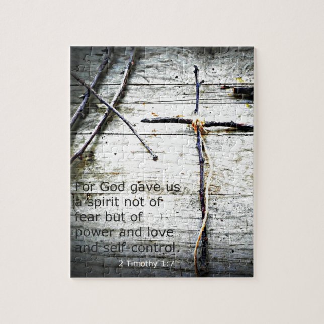 Quebra-cabeça Não tema (Vertical)