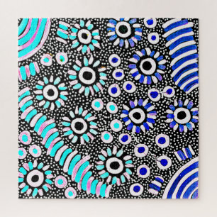 Quebra-cabeça Naomi Price Australiano Aboriginal Artista Quebra-