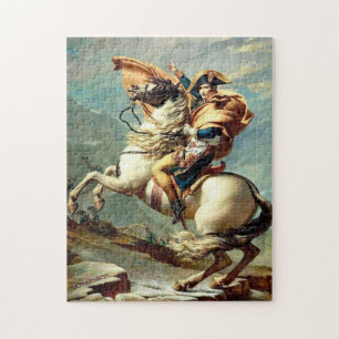 Quebra-cabeça "Napoleão atravessando os Alpes", Jacques-Louis D