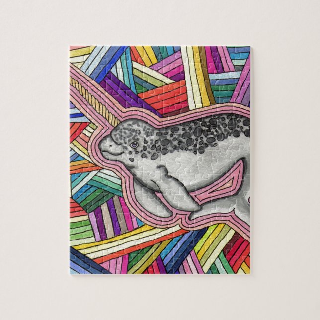 Quebra-cabeça Narwhal (Vertical)