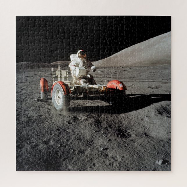 Quebra-cabeça NASA Apollo 17 Veículo Lunar de Rápida Movimentaçã (Vertical)