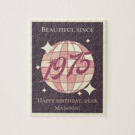 Quebra-cabeça Nascer de 1975, 50º aniversário, 49º aniversário