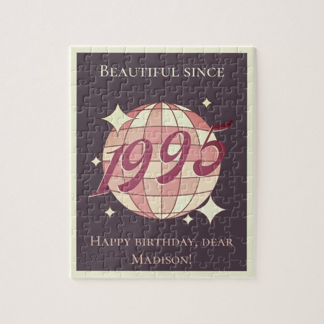 Quebra-cabeça Nascer de 1995 30 29º aniversário (Vertical)