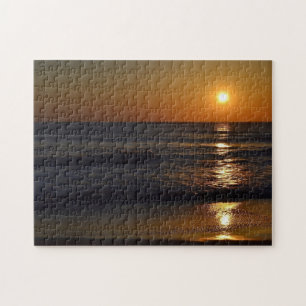 Quebra-cabeça Nascer do sol na praia por Shirley Taylor