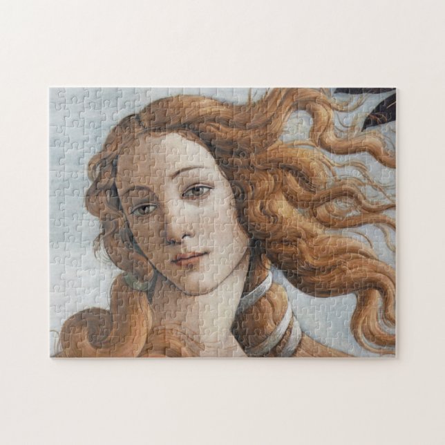 Quebra-cabeça Nascimento de Vênus perto de Sandro Botticelli (Horizontal)