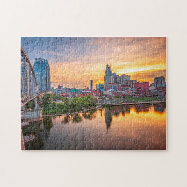 Quebra-cabeça Nashville, Tennessee, Estados Unidos (Horizontal)