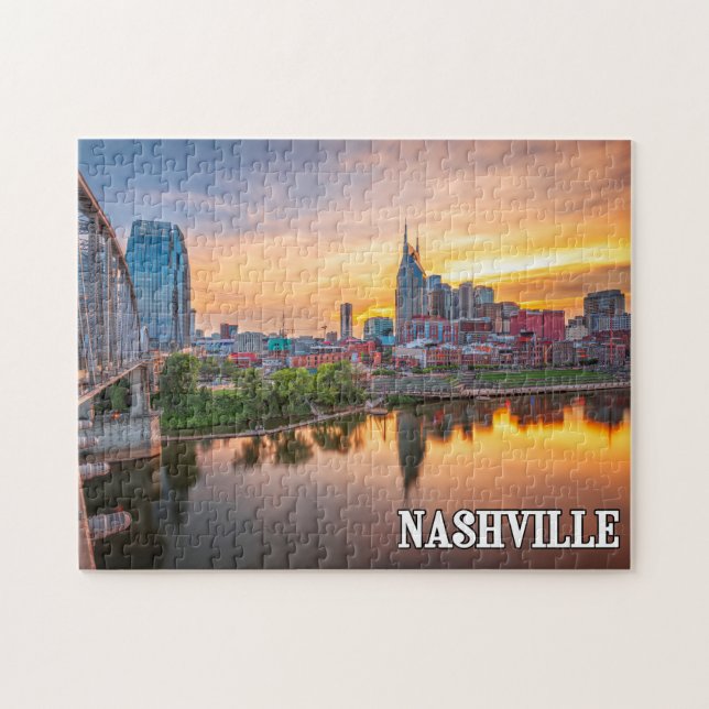 Quebra-cabeça Nashville, Tennessee, Estados Unidos (Horizontal)