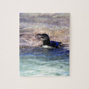 Quebra-cabeça Natação do pinguim de Galápagos
