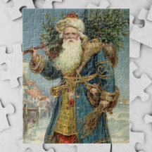 Natais vintages, Papai Noel Vitoriano com Árvore