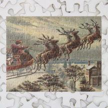 Natais vintages, Papai Noel Vitoriano em Sleigh