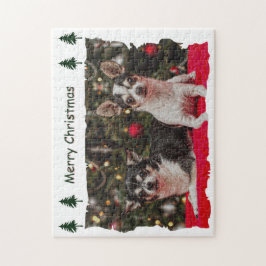 Quebra-cabeça Natal Chihuahua