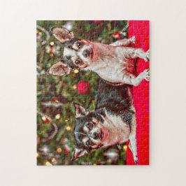 Quebra-cabeça Natal Chihuahua