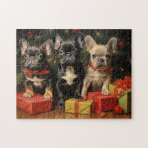 Natal do Buldogue Francês