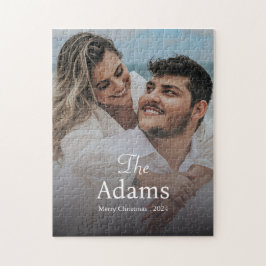 Quebra-cabeça Natal elegante | Casal moderno de entretenimento