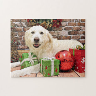 Quebra-cabeça Natal - grandes Pyrenees Labrador X - Ginny