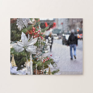 Quebra-cabeça Natal na Quinta Avenida Nova Iorque NYC